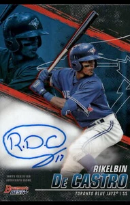 2021 Bowman's Best Rikelvin De Castro Best of 2021 Autographs #B21-RD - Picture 1 of 2