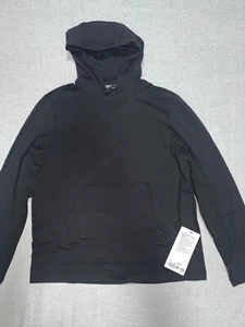Lululemon Mens NWT Soft Jersey Pullover Hoodie M Black - Picture 1 of 15