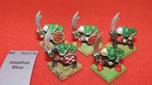 Games Workshop Warhammer Quest Orcs Orc 5 Figures Warriors Lot 1990s GW OOP - Picture 1 of 2