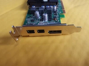 NEW Low Profile bracket for AMD Radeon RX 550 R9J9P 6J78X RX 640 graphics card - Picture 1 of 12
