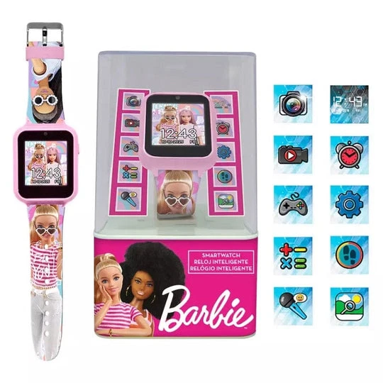 BARBIE SMART WATCH giochi preziosi orologio interattivo ORIGINALE NUOVO BAMBINI - Immagine 1 di 1
