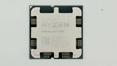 AMD Ryzen 7 7700 AM5 8-Core 16-Thread 3.80GHz 32MB 5.3GHz Boost Desktop - Image 1 of 4