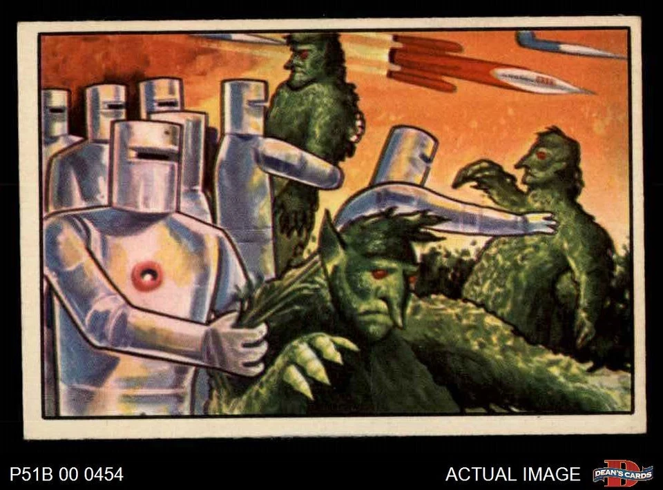 1951 Bowman Jets Rockets and Spacemen #88 Strange Battle 4 - VG/EX - Image 1 of 1