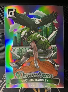 Saquon Barkley 2025 Panini Donruss Downtown Jumbo Sized #7 Philadelphia Eagles  - Bild 1 von 2