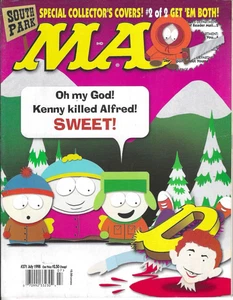 South Park - Mad Magazine - July 1998 - AUTHENTIC - Imagen 1 de 2