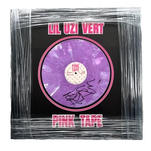 Lil Uzi Vert Signed Autographed Framed Pink Tape Vinyl - Picture 1 of 1