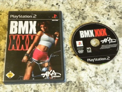 BMX XXX (Sony PlayStation 2, 2002) No Manual Ps2 Black Label Tested And Working  - Image 1 of 2