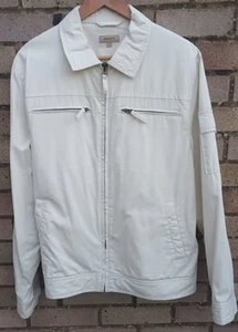 Gant Rugger Mens Lightweight Cotton Jacket Cream Large See Description - Picture 1 of 6