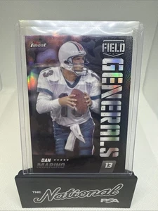 2024 Topps Finest Dan Marino #FG-5 Dolphins Field Generals Insert HOF - Imagen 1 de 2