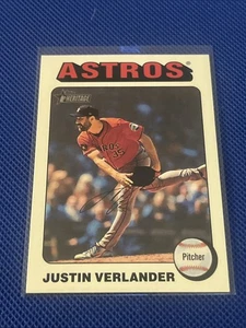 2024 Topps Heritage Justin Verlander White Border #534 - Picture 1 of 2