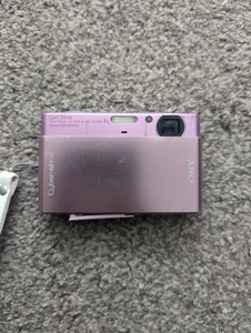 Sony Cyber-shot DSC-T77 10.1MP Digital Camera Pink - Picture 1 of 10