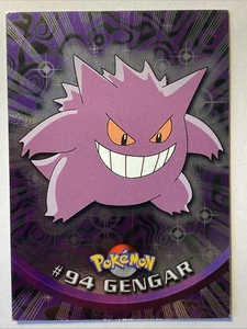 GENGAR #94 Pokémon TCG 2000 Topps TV Animation Edition Foil/holo - Picture 1 of 12