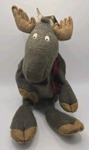 VINTAGE BROOSE THE MOOSE PLUSH HALLMARK (Please Read Description) - Picture 1 of 16