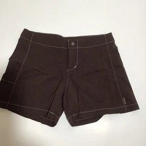 prAna Women's Board Shorts XS Brown Swim Trunks Beach Surf Stretch Excellent - Picture 1 of 12