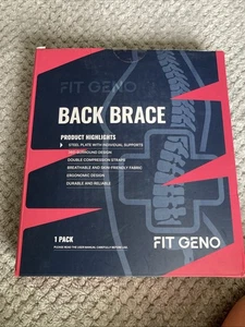 Fit Geno Rückenbandage schwarz Größe S neu - Bild 1 von 4
