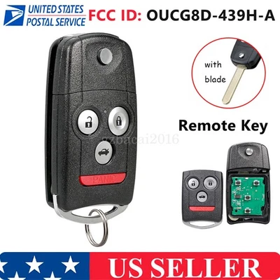 Mando a distancia para Acura TL 2007 2008 entrada sin llave OUCG8D-439H-A Foto 1 de 4