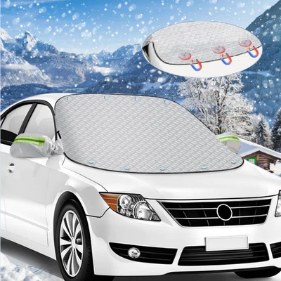 Copertura Parabrezza Auto, Ripiegabile Telo Copri Parabrezza per Auto Inverno Ma - Immagine 1 di 4