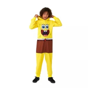 Spongebob Kleinkind Body mit Kapuze Halloween Kostüm Größe 2-4 Jahre Neu - Bild 1 von 4