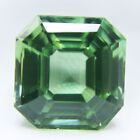 10-12 Ct Loose Gemstones Certified Natural Demantoid Garnet Asscher Shape