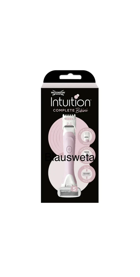 Wilkinson intuition Complete Bikini Rasierer Trimmer+ 1 Rasierklinge Neu/ OVP