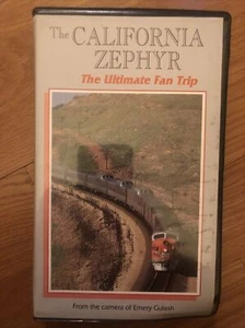 The California Zephyr VHS Bandzug Video grüner Nebel sehr interessant - Bild 1 von 12
