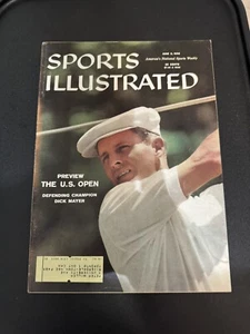 Sports Illustrated 9 de junio de 1958 - SI tiene etiqueta de dirección en el frente en muy buen estado/ex 4 - en muy buen estado/excelente - Imagen 1 de 2