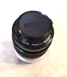 Nikon NIKKOR-Q.C Auto 135mm f/2.8 384335 Telephoto Lens - Picture 1 of 9