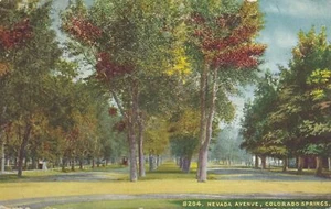 COLORADO SPRINGS CO - Nevada Avenue - 1909 - Picture 1 of 2