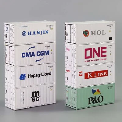 Evemodel N Scale 20ft 1:160 Hi-Cube Refrigerator 20' Reefer Container C15011 - Image 1 of 4