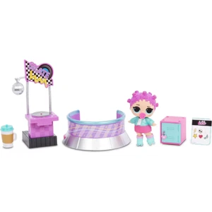 L.O.L Surprise! Furniture Set with Roller Sk8er Collectable Doll & 10+ Surprises - Picture 1 of 6