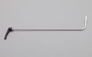 Diamante RH-12 3/8", 28-3/8" de largo, punta de 4"", punta puntiaguda afeitada, rotación de curva de 90 grados - Imagen 1 de 4