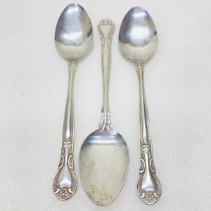 Set of 3‼ VTG‼ Wallace Stainless Flatware PLATEAU 7-1/8" SOUP SPOON Japan • GUC‼ - Picture 1 of 7