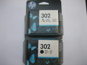 HP ORIGINAL HP 302 Black + Color DJ DESKJET 1110 2130 3630 3631 3632 X4D37AE. - Bild 1 von 8