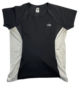 Medium 4 6 8 The North Face Athletic T Shirt Top Black Running Workout White M S - Picture 1 of 11