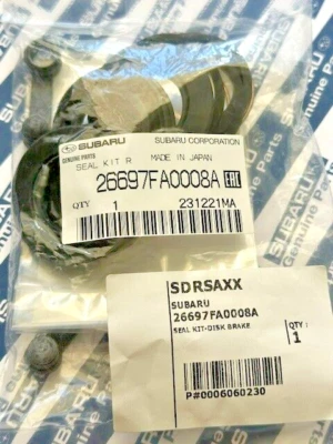 KIT DE PINZA DE FRENO DE DISCO TRASERA OEM Subaru 2006-2007 WRX Impreza 26697FA000 Foto 1 de 4