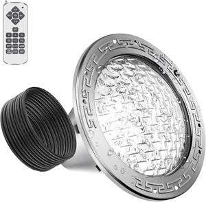 Pomeade SH101300 120V 35W Color-Changing LED Pool Light, 50FT Cord, w/ Remote - Picture 1 of 7