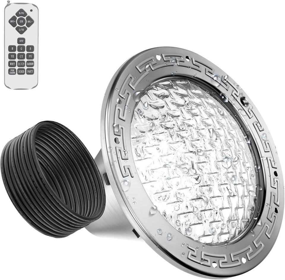 Pomeade SH101300 120V 35W Color-Changing LED Pool Light, 50FT Cord, w/ Remote - Image 1 of 4
