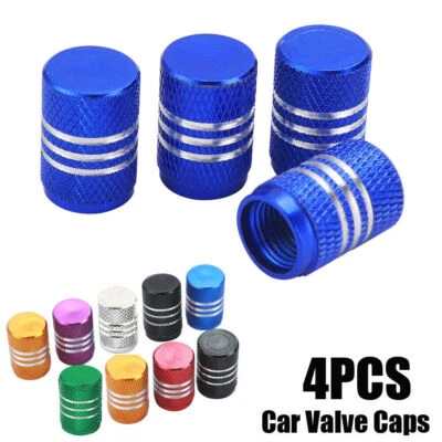 Car Bike Wheel Tyre Tire Valve Stems Air Dust Cover Screw Caps Decor Accessories - Image 1 of 4