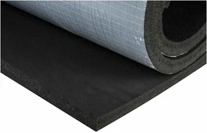 Glatt Schaumstoff SELBSTKLEBEND FOLIE Dämmung Schallschutz Flammhemend akustik - Picture 1 of 24