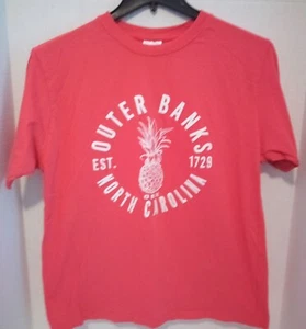 Outer Banks North Carolina Medium Souvenir T-Shirts - Picture 1 of 6