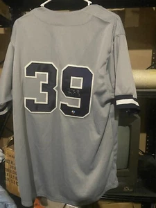 Darryl Strawberry New York Yankees Autograph Jersey APE COA - Picture 1 of 2