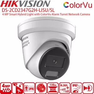 Hikvision DS-2CD2347G2H-LISU/SL 4MP ColorVu Alarm IP Camera - Picture 1 of 9