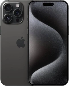 New In Box - Apple iPhone 15 Pro Max - 256GB - Black Titanium (Unlocked) - Afbeelding 1 van 3