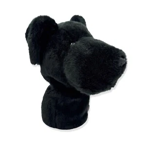 DAPHNE Negro Laboratorio Cabeza de Perro Club de Golf Cubierta Topper Peluche 13” Labrador Papá Regalo - Imagen 1 de 16
