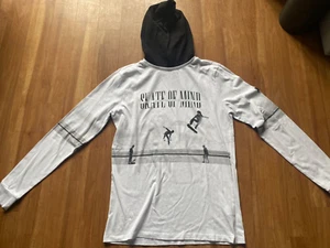 Next T-Shirt Langarm Jungen Skate weiß schwarz Gr. 170 NEU - Bild 1 von 10