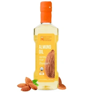 BetterBody Foods Refined Cooking Oil, Almond Oil, 16.9 Fl Oz - Picture 1 of 6