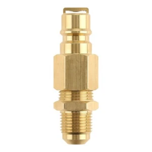 Accesorios adaptadores de conversión de manguera natural con llamarada macho de 3/8" para manguera de gas propano - Imagen 1 de 8
