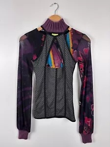 Damen Save The Queen Top Bluse Mehrfarbig Größe S - Bild 1 von 9