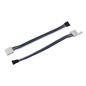 5x 17cm RGBW LED Steckverbinder -> Clip Schnellverbinder 5 Pin Buchse -> Clip fü - Picture 1 of 1
