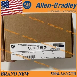Allen Bradley 5094-AEN2TR Flex 5000 Dual Port Ethernet Module Factory Sealed - Picture 1 of 3